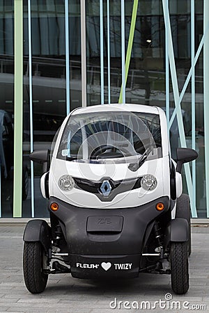 New renault twizy Editorial Stock Photo