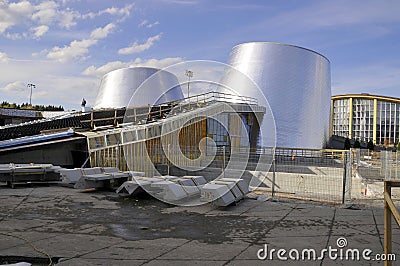 The new Rio Tinto Alcan Planetarium Editorial Stock Photo