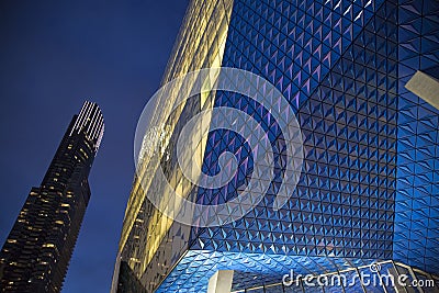 New Ryerson University building in Toronto downtown core Editorial Stock Photo