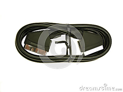 New scart cable Stock Photo