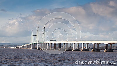 New Severn Bridge,UK Stock Photo