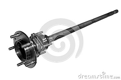 New shaft drive axle car Stock Photo