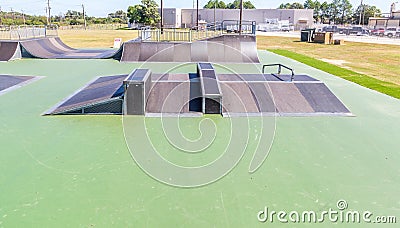 New Skateboard Park Montgomery, Alabama Editorial Stock Photo