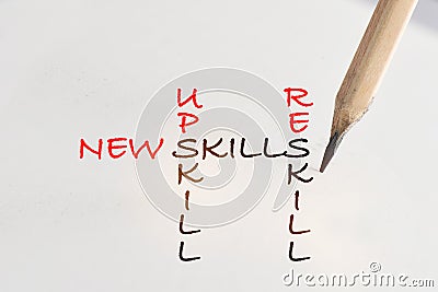 Future of work concept and success idea Stock Photo