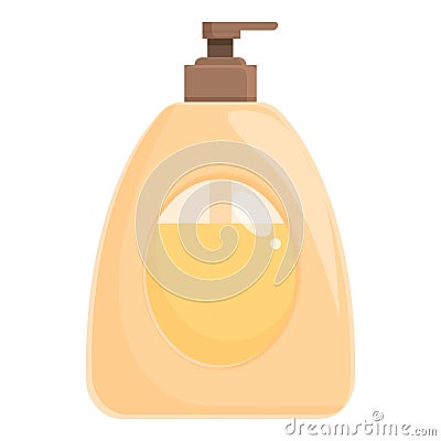 New soap liquid icon cartoon vector. Bottle dispenser Vector Illustration