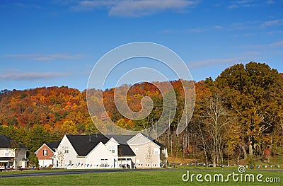 New Subdivision Stock Photo