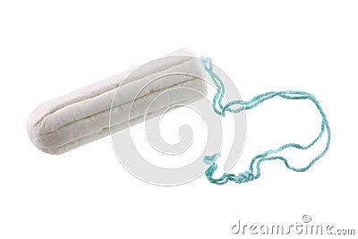 A new tampon isolated on white Stock Photo