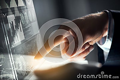 New technologies in use Stock Photo