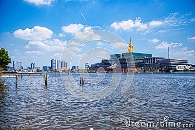 The new Thai Parliament building Editorial Stock Photo