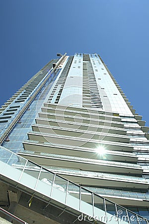 New Tower Vancouver Stock Photo