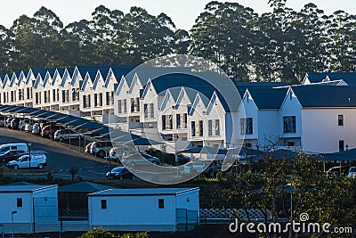 Town House Duplicate Apartments Countryside Editorial Stock Photo