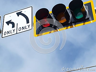 New TRaffic Signals Upgrades in Dallas Editorial Stock Photo