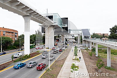 New train station in Zapopan Jalisco MÃ©xico Editorial Stock Photo