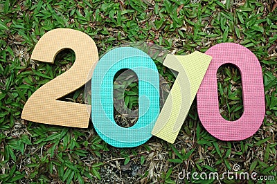 New Year 2010 Stock Photo