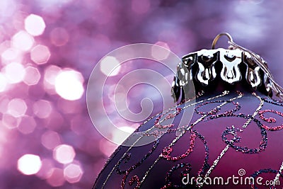 New Year ball Stock Photo