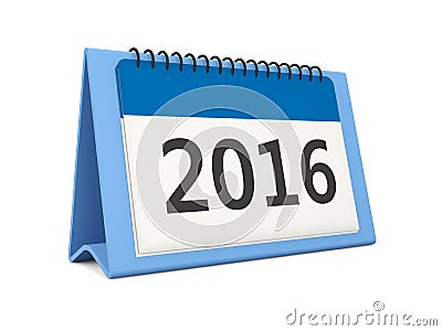 2016 New year calendar icon Stock Photo
