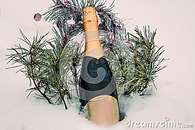 New Year celebration concept Stock Photo