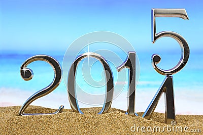 New year 2015 Stock Photo