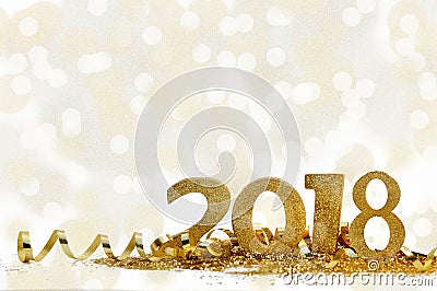 New year 2018 Stock Photo