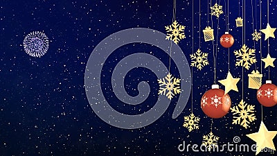 2022 2023 New Year And Merry Christmas Red Background With Falling Snow And Snowflakes Stock Video - Video Of Glowing, Backdrop: 231729417