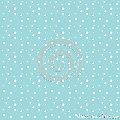 Snowfall Snow snowflakes New Year 2023 pattern Vector Illustration