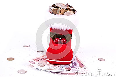 New Year present Stock Photo