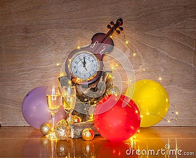 New Year`s Decoration Stock Photo