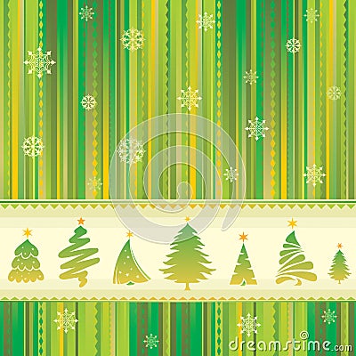 New Year seamless background Vector Illustration