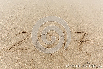 New year 2017 Stock Photo