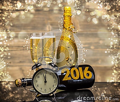2016 New Years Stock Photo