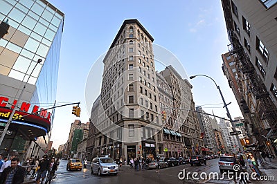 New York Architecture, Broadway, Manhattan, NYC Editorial Stock Photo