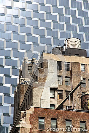 New York architecture Stock Photo