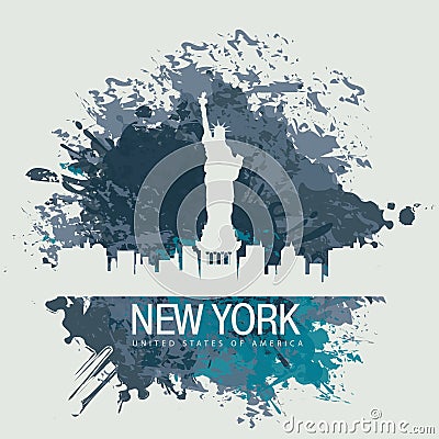 New york Vector Illustration