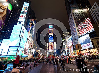 New York , Broadway Editorial Stock Photo