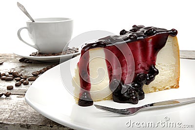 New york cheese cake Stock Photo