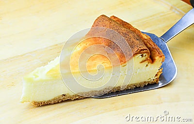 New York Cheese Cake Stock Photo