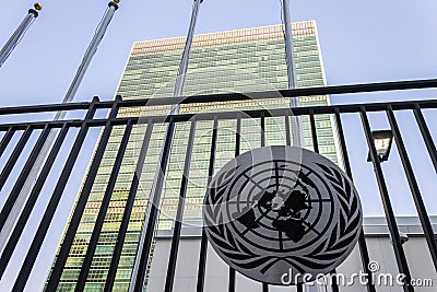 Headquarters of the United Nations, New York City Editorial Stock Photo