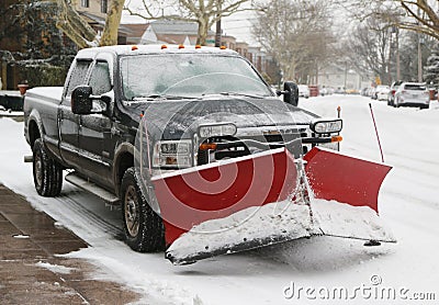 New York City ready for clean up after massive Snow Storm Juno strikes Northeast Editorial Stock Photo