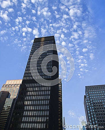 New York City skyscrapers. Stock Photo
