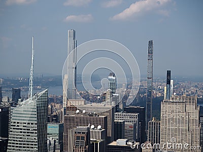 Park Avenue Billionaires` Row Midtown Manhattan Editorial Stock Photo