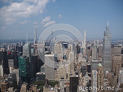 Park Avenue Billionaires` Row Midtown Manhattan Editorial Stock Photo