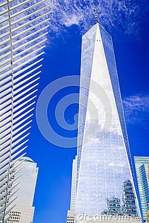 New York City, USA - One World Tower Editorial Stock Photo