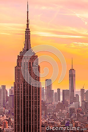 New York, Empire State Building Editorial Stock Photo