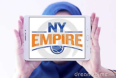 New York Empire tennis team logo Editorial Stock Photo