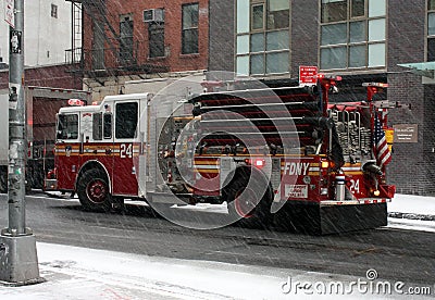 New York Fire Department Editorial Stock Photo