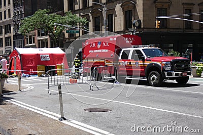 New York Fire Department Editorial Stock Photo