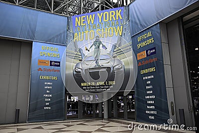 New York 2013 International Auto Show Editorial Stock Photo