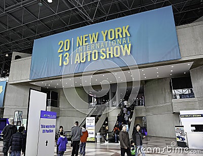 New York 2013 International Auto Show Editorial Stock Photo