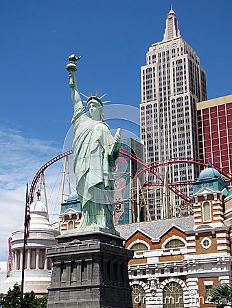 New York in Las Vegas Editorial Stock Photo