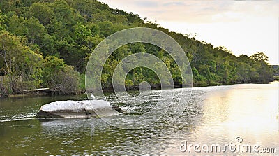 New york long island sunken meadow estuary Stock Photo